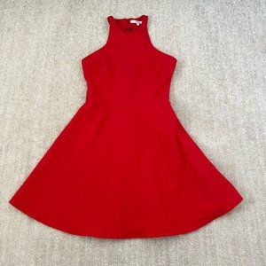 Revolve Likely Moore Fit & Flare Cocktail Mini Dress 2 Red